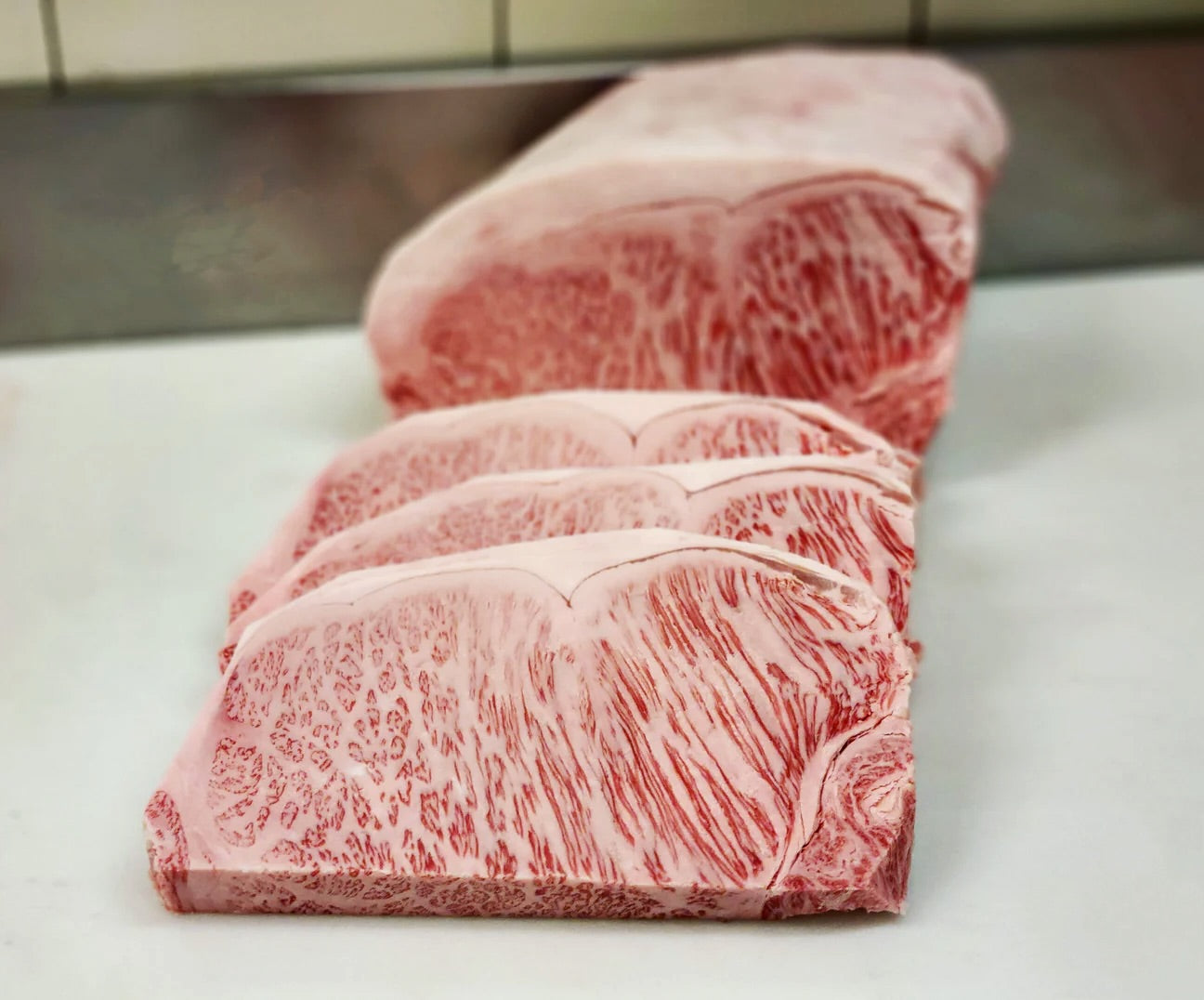 A5 BMS10+ Japanese Wagyu NY Strip - Alpine Butcher