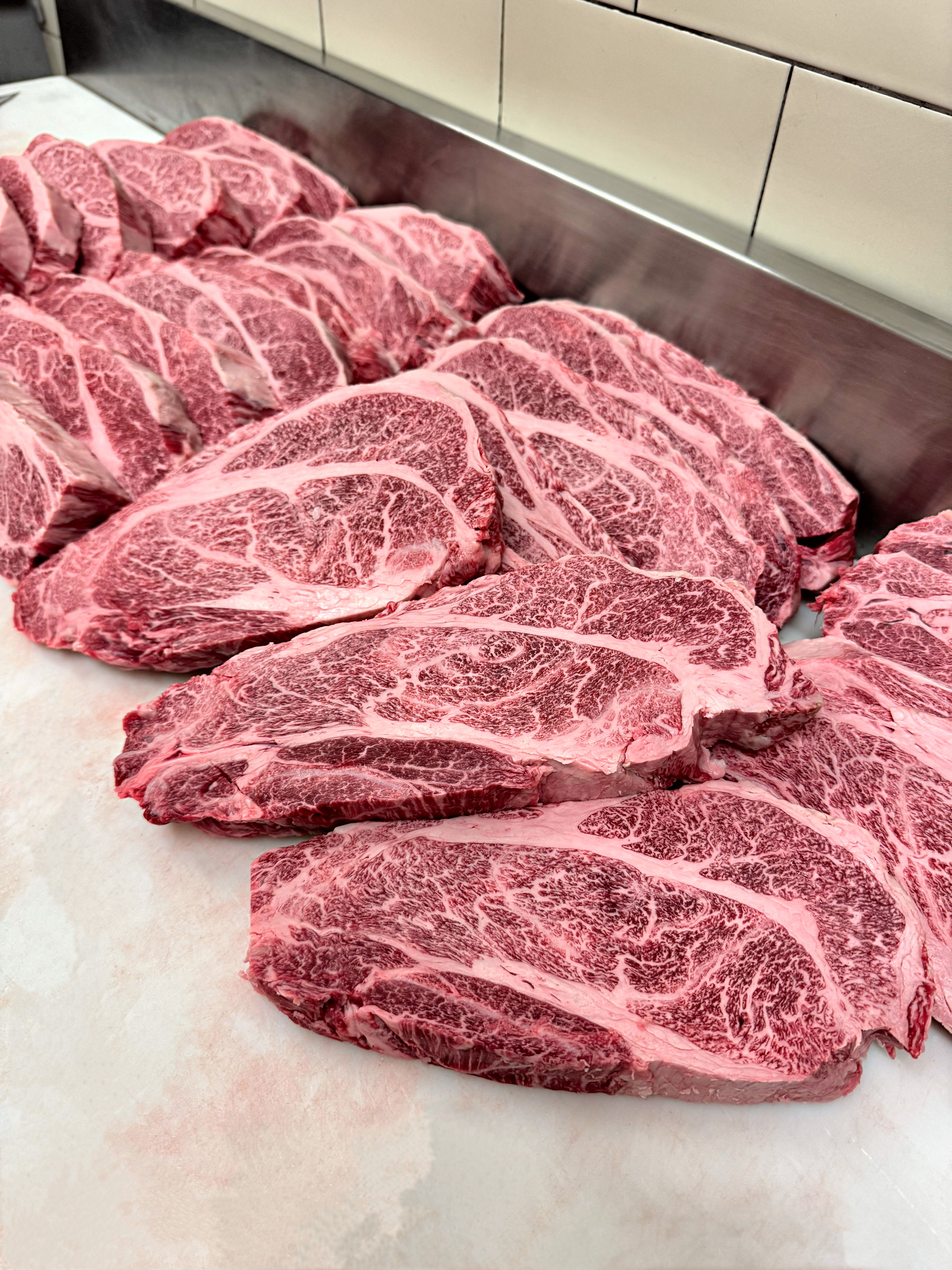 A5 Japanese Wagyu Chuck Steak - Alpine Butcher