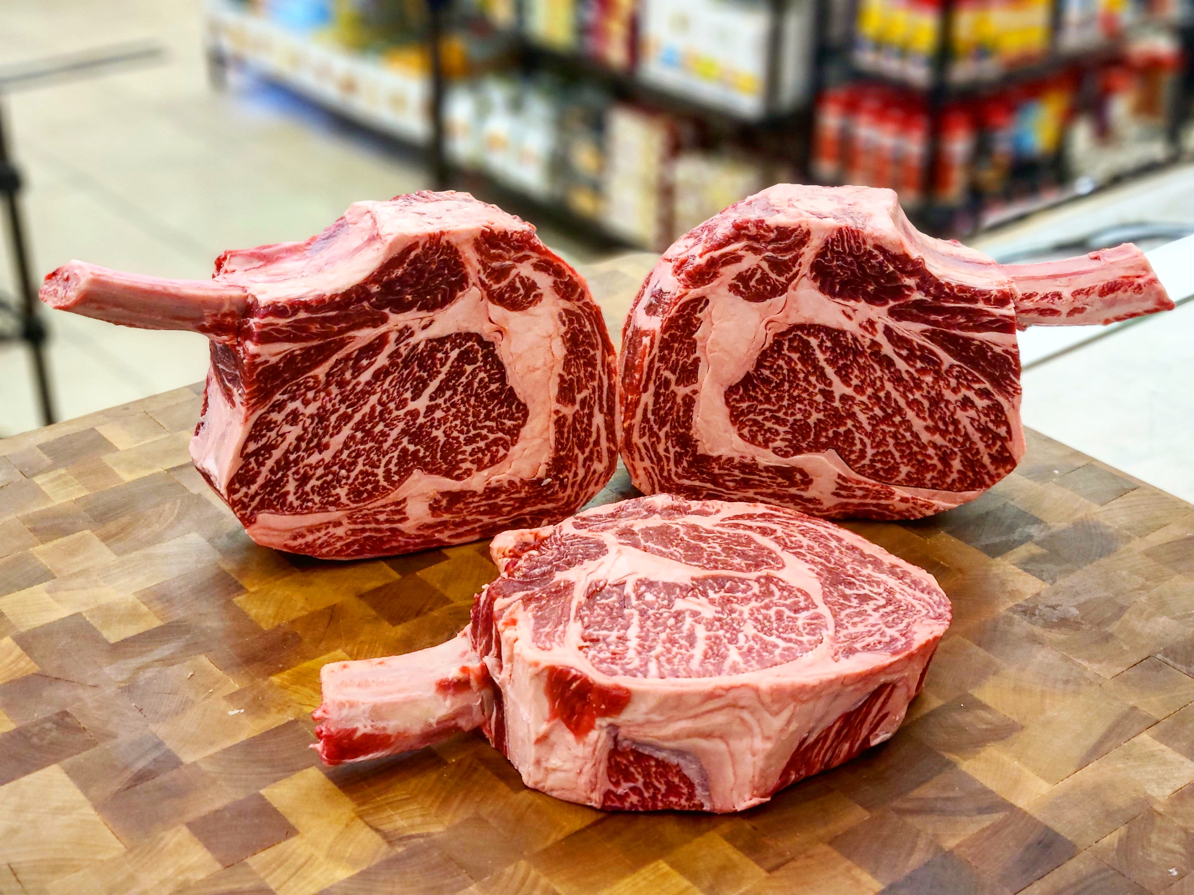 The Cowboy Steak - Broken Tomahawk Steak - Alpine Butcher