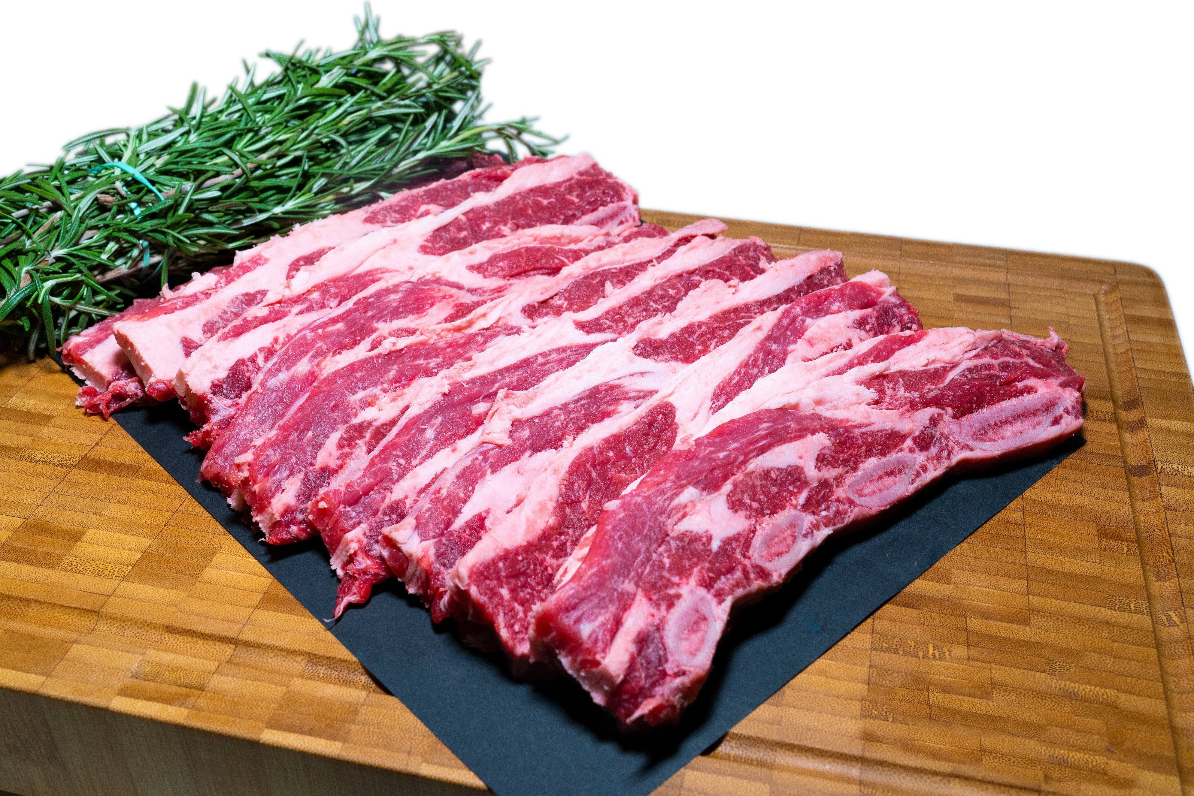 Cross Cut Korean Style Bone-In Beef Short Ribs – Alpine Butcher