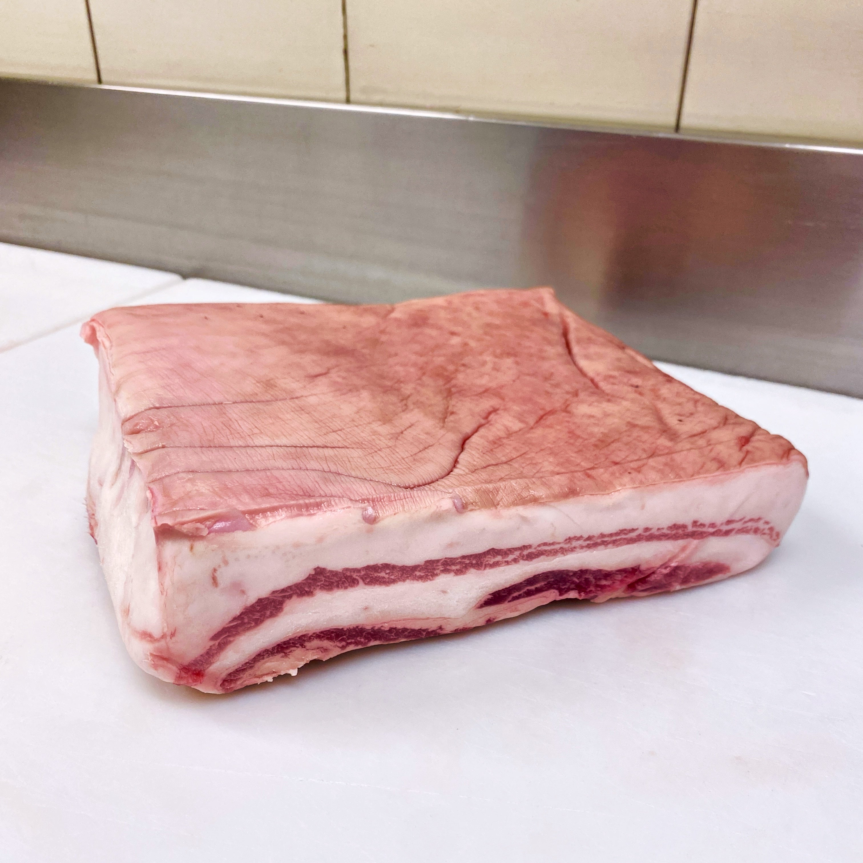 Montaraz Imported Spanish Iberico Skin-On Pork Belly