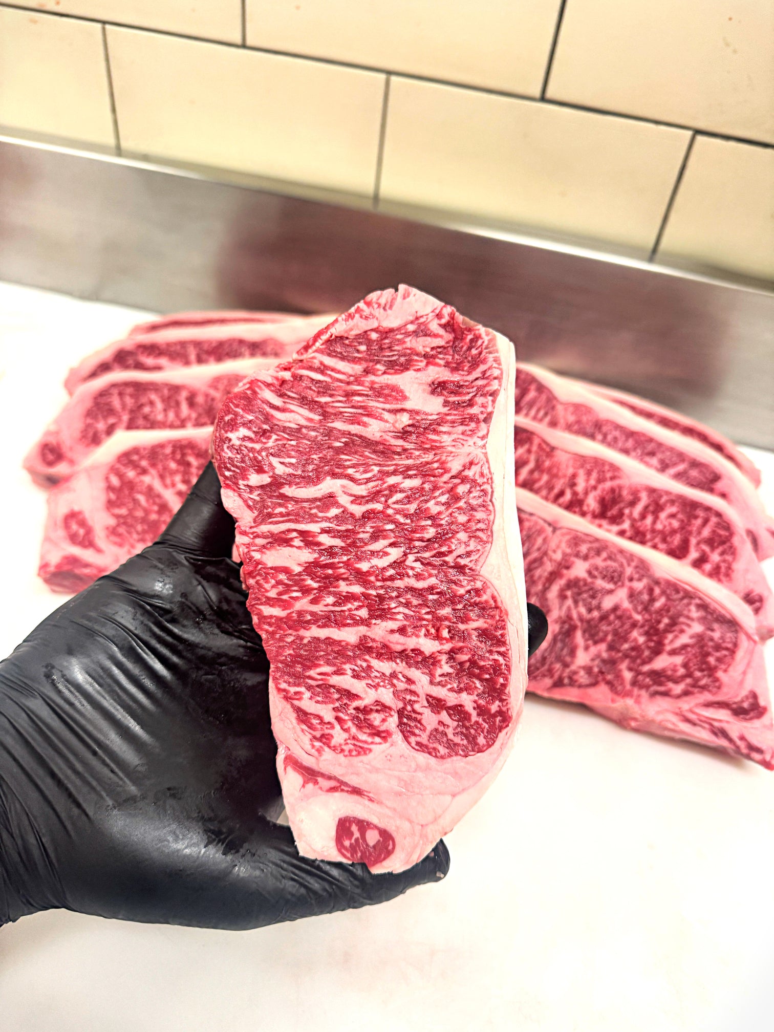 Stone Axe Full-Blood Australian Wagyu Strip BMS9+