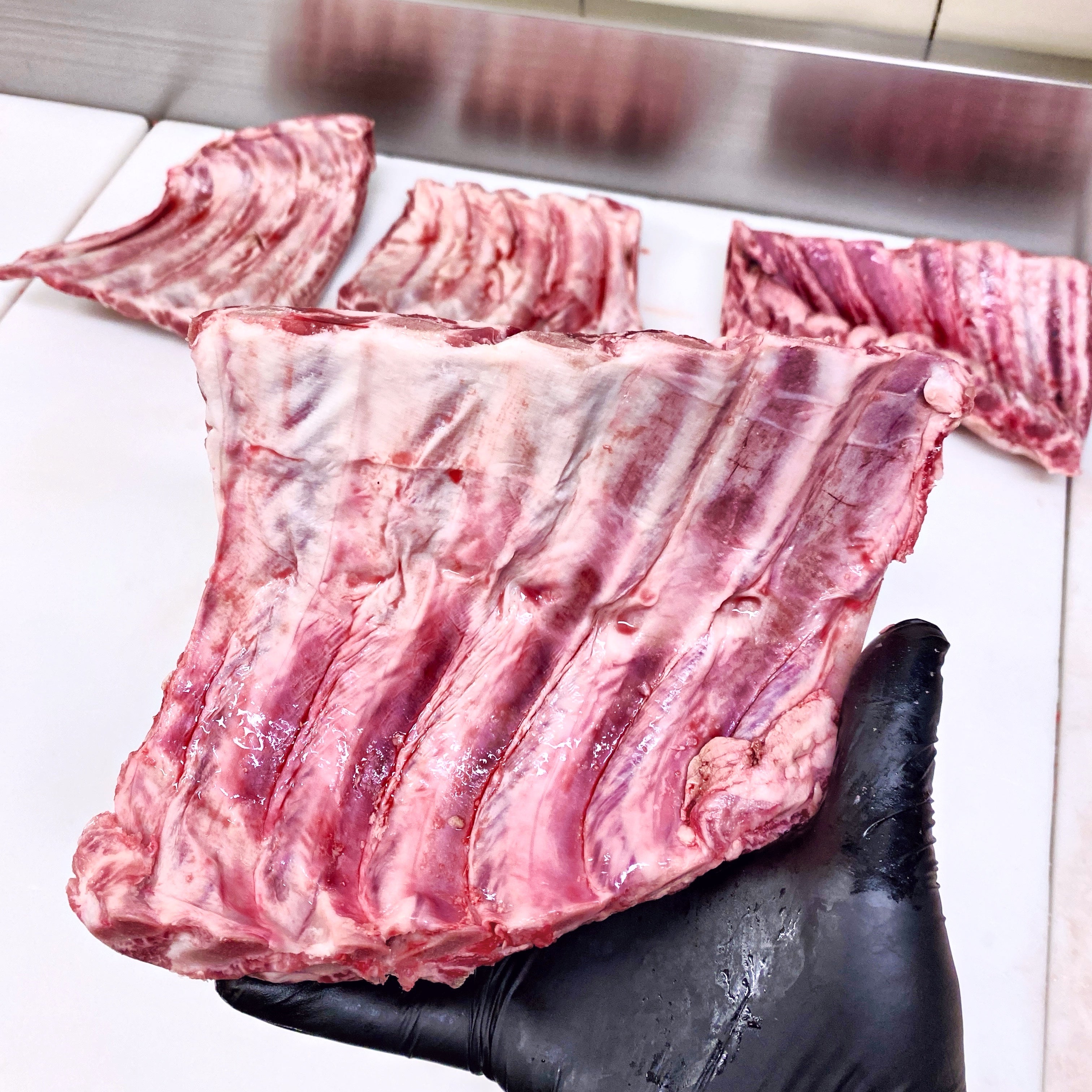 Montaraz Imported Spanish Iberico Pork St. Louis Ribs (Half Racks)