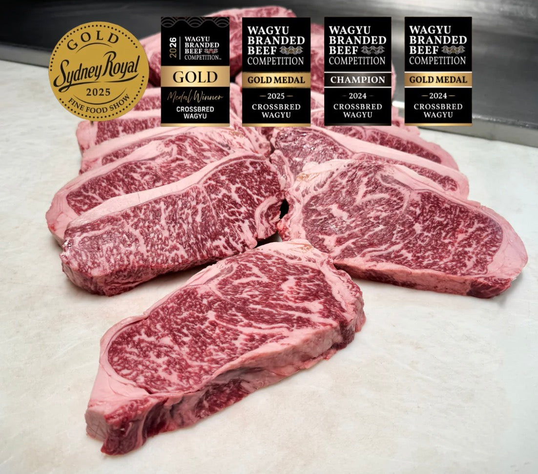 Australian Wagyu Strip Marble Score 6-7