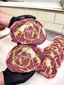 Chimichurri Butter Infused Australian Wagyu Ribeye Spirals BMS 6-7