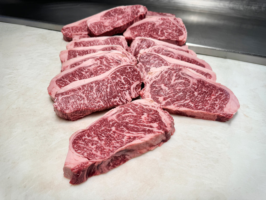 Australian Wagyu Strip Marble Score 6-7