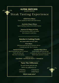 Alpine Butcher’s Reserve Sampler - Alpine Butcher