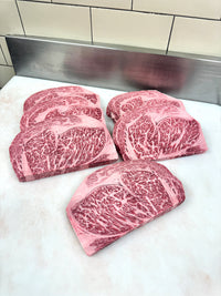 A5 BMS10+ Japanese Omi Wagyu Ribeye - Alpine Butcher