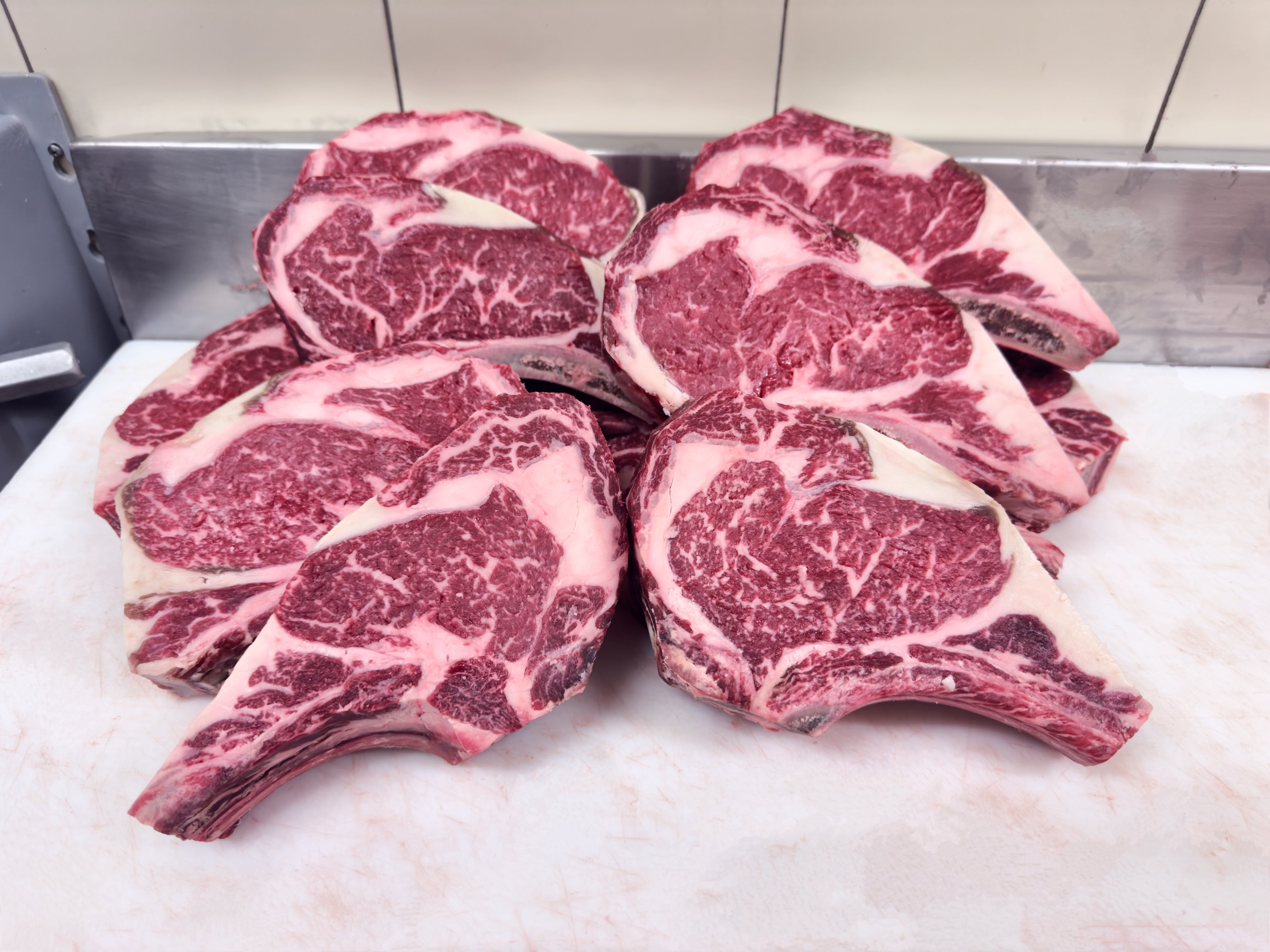 Reata Alpine Ribeye 40 Day Dry-Aged USDA Prime Bone-In Ribeye – Alpine Butcher