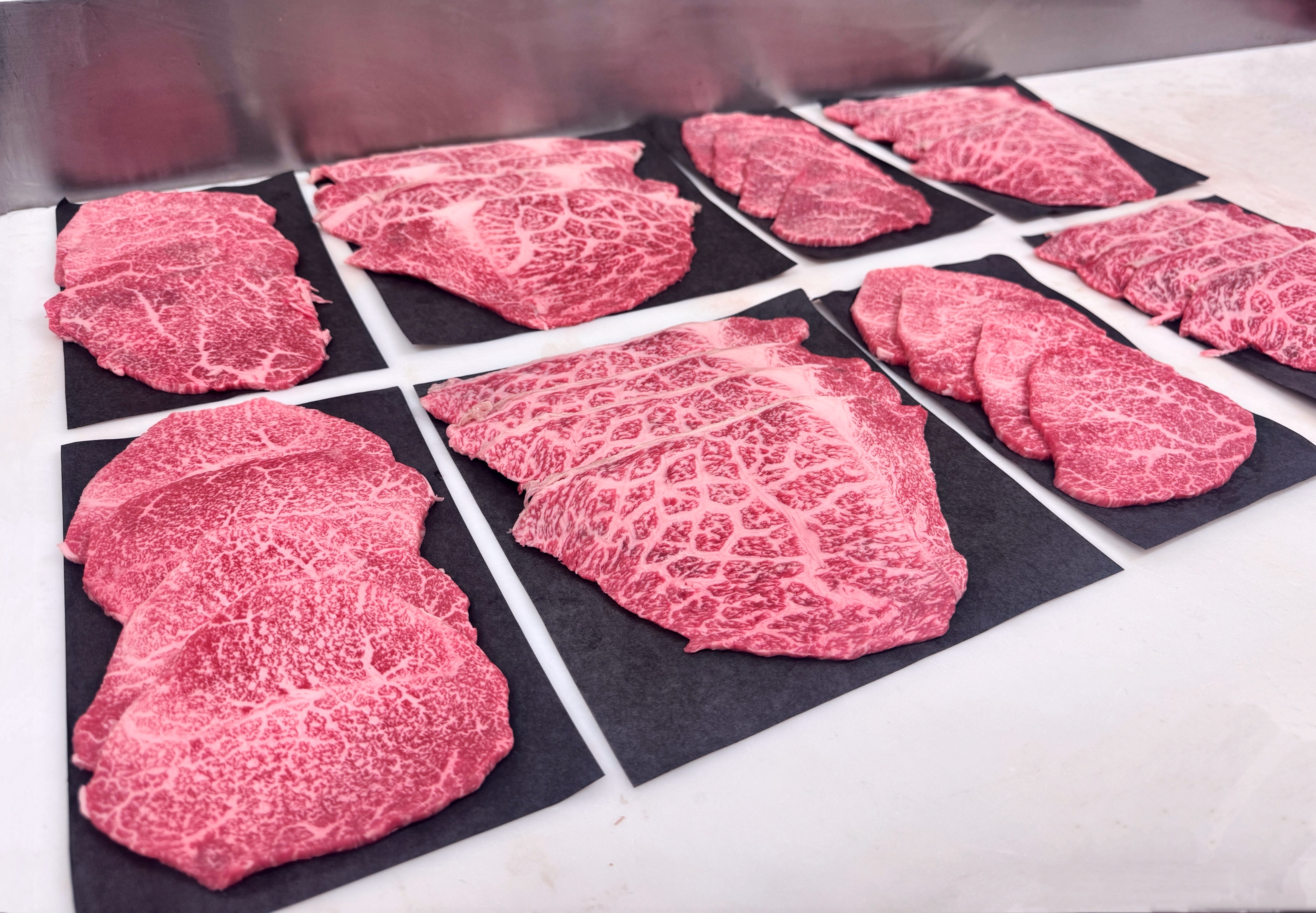 Thin-Sliced A5 Japanese Wagyu Bottom Round