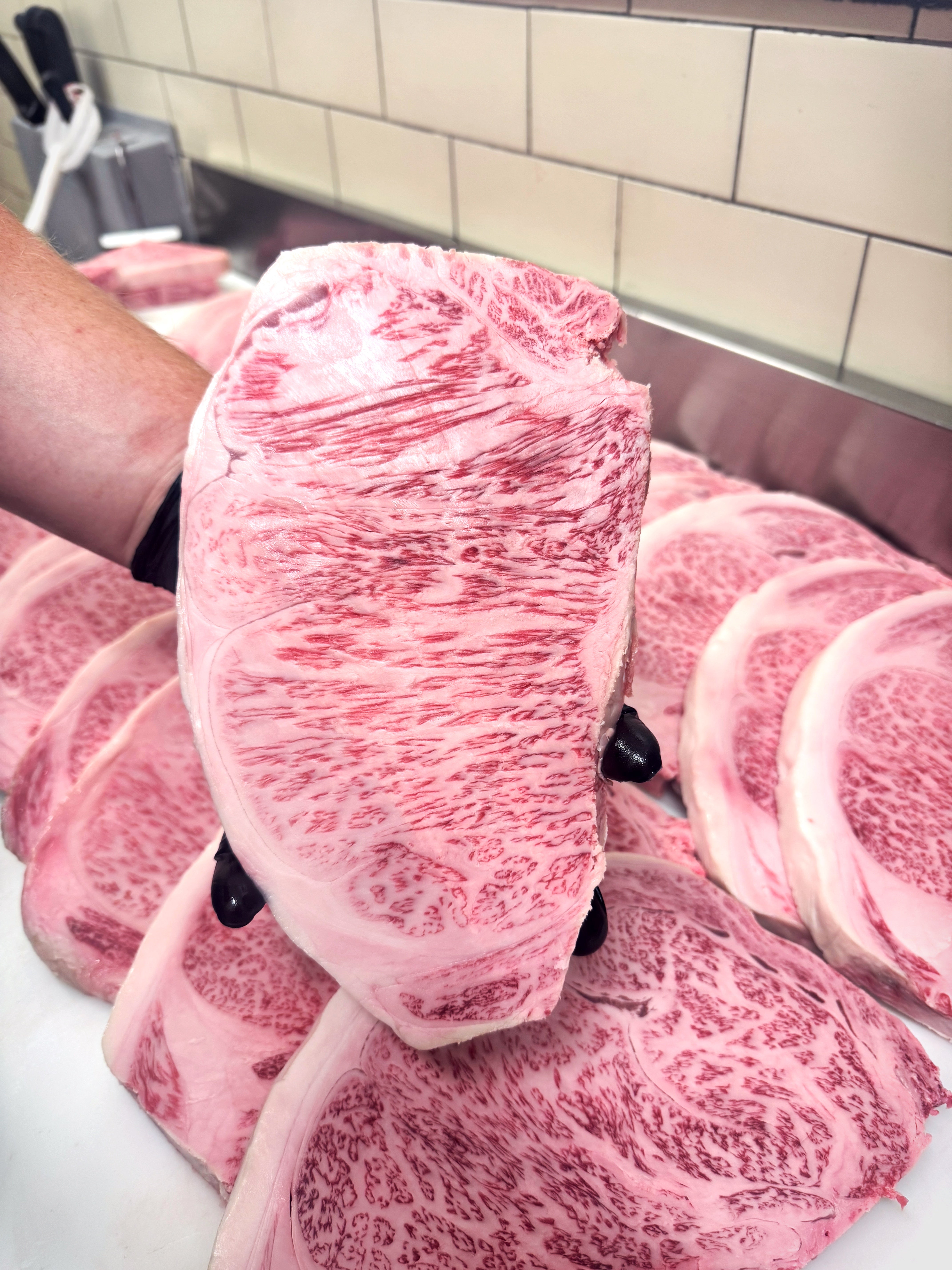 "Special Cut" A5 BMS12 Japanese Wagyu Strip