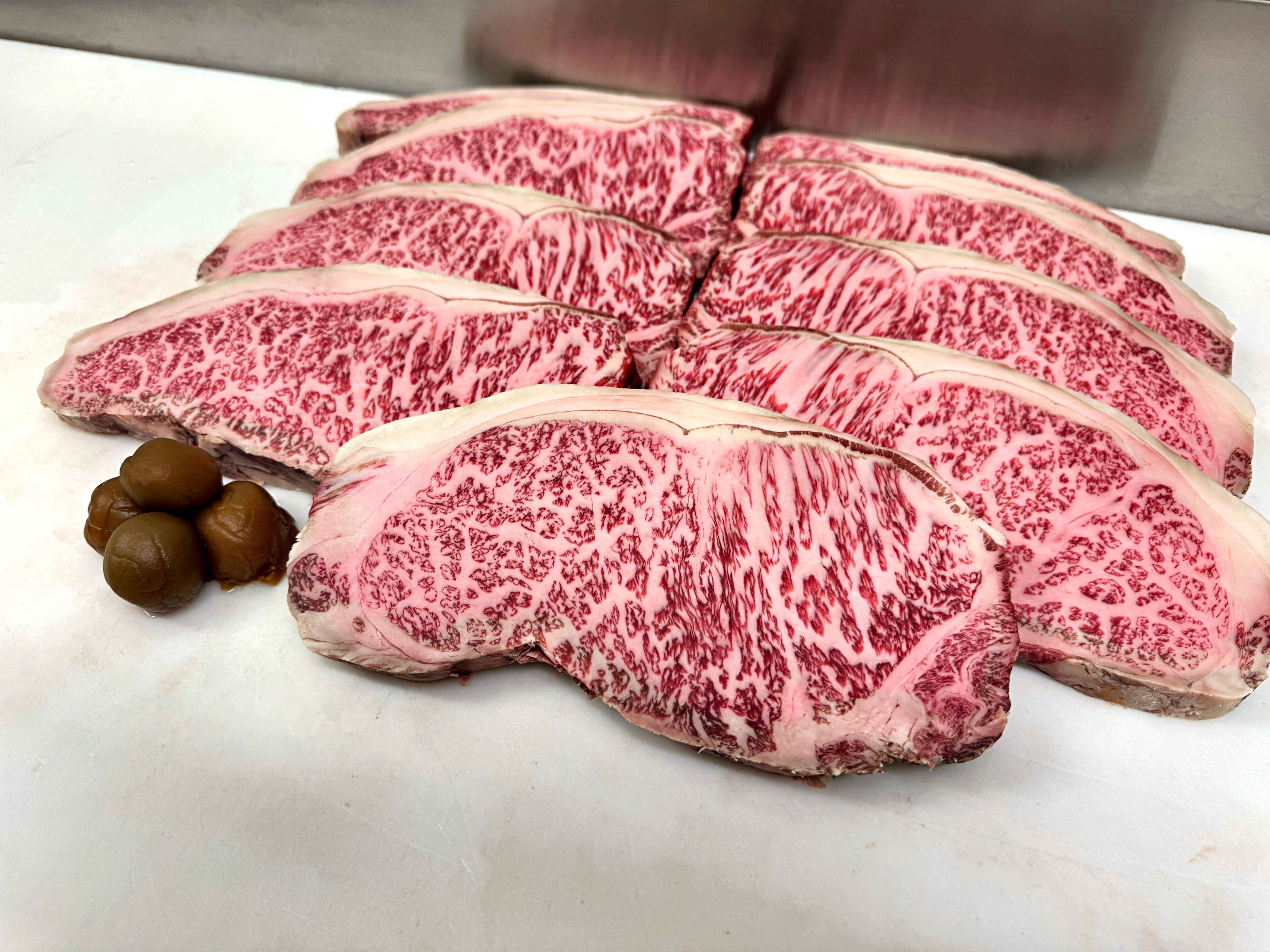 Plum Wine Infused A5 Japanese Wagyu Strip