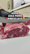 USDA Prime Boneless Ribeye Sale!