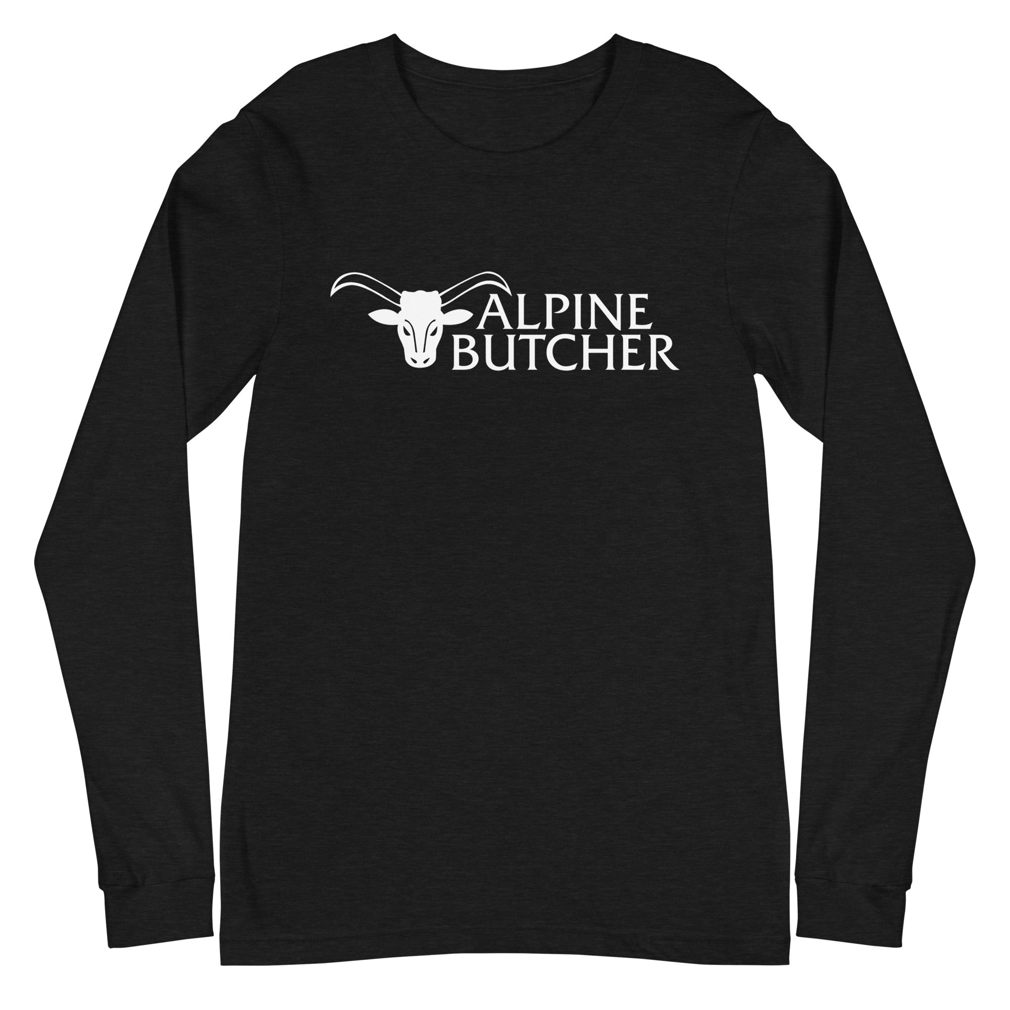 Dark Unisex Long Sleeve Tee - Alpine Butcher