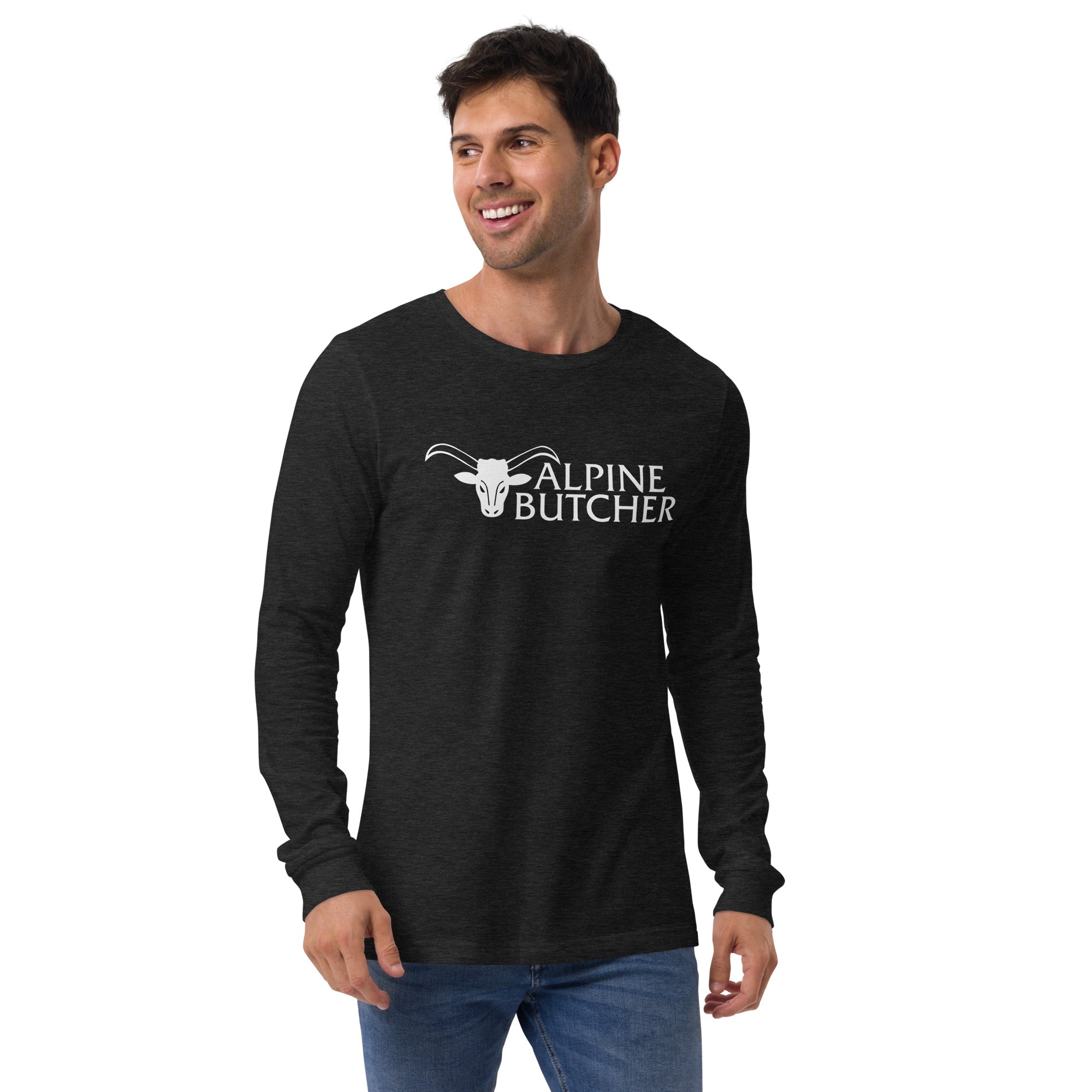 Dark Unisex Long Sleeve Tee - Alpine Butcher