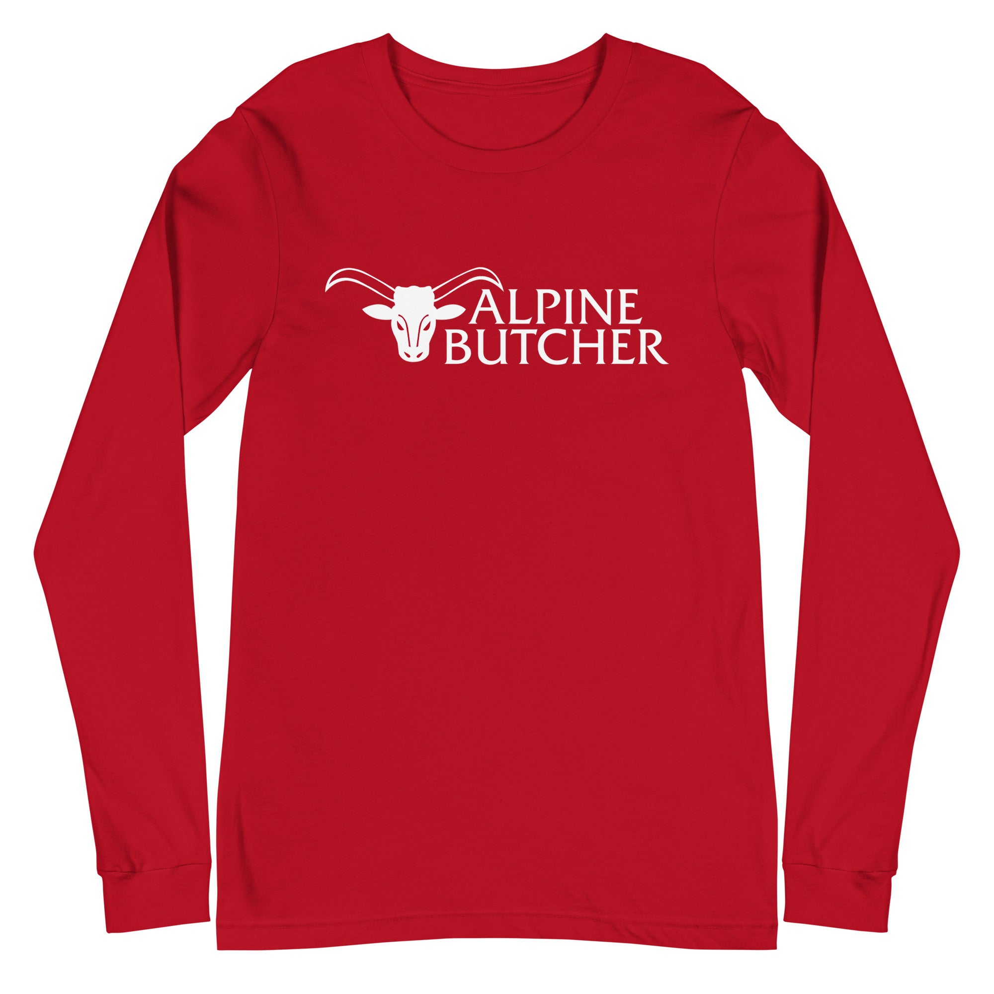 Dark Unisex Long Sleeve Tee - Alpine Butcher