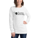 White Unisex Long Sleeve Tee - Alpine Butcher