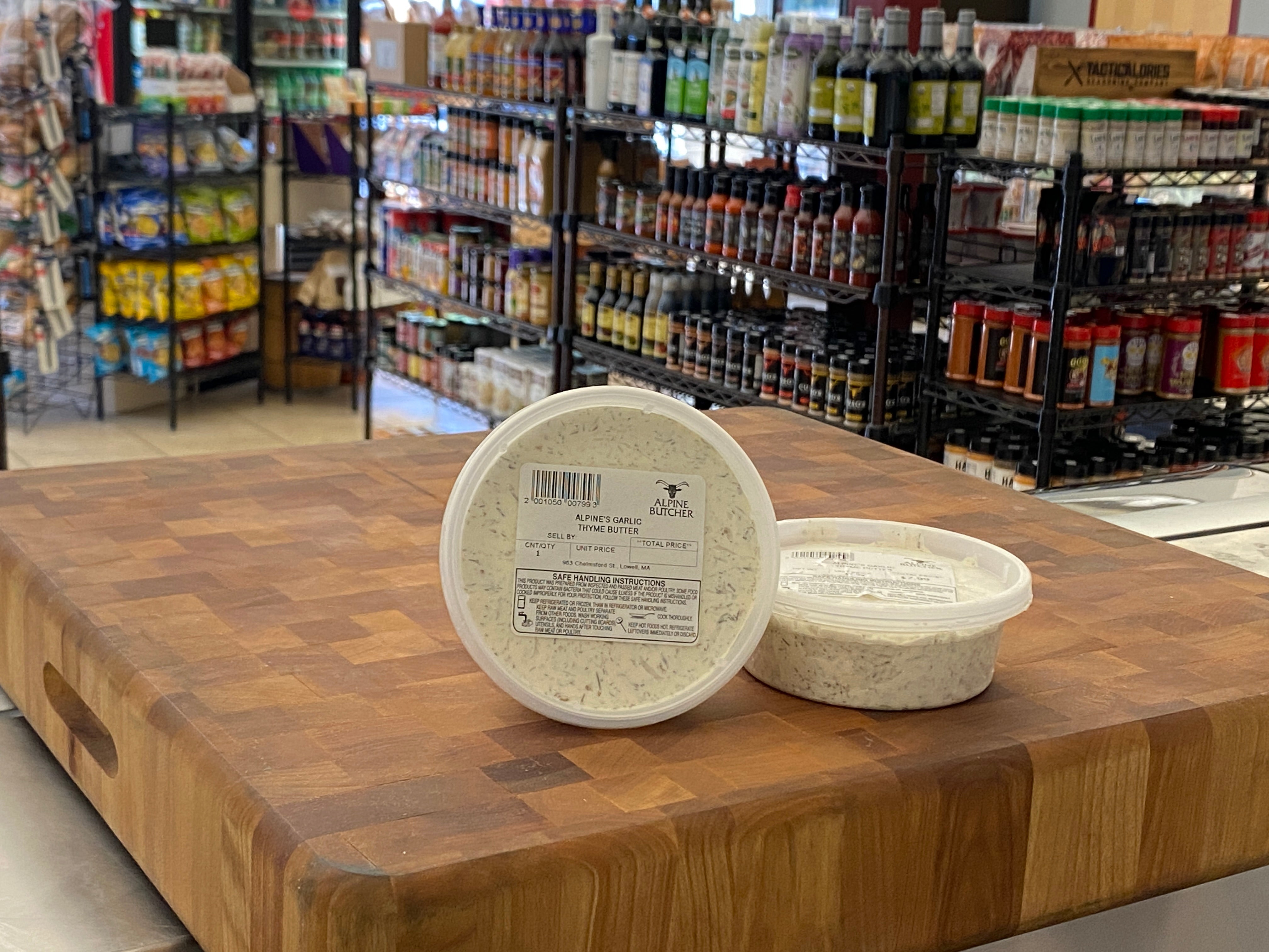 Alpine Butcher Building House-Made Garlic Thyme Butter – Alpine Butcher