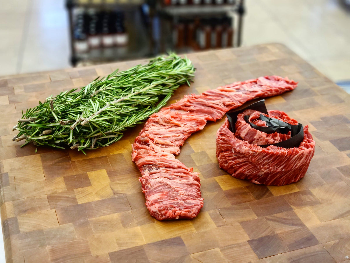 USDA Prime Black Angus Skirt Steak Alpine Butcher
