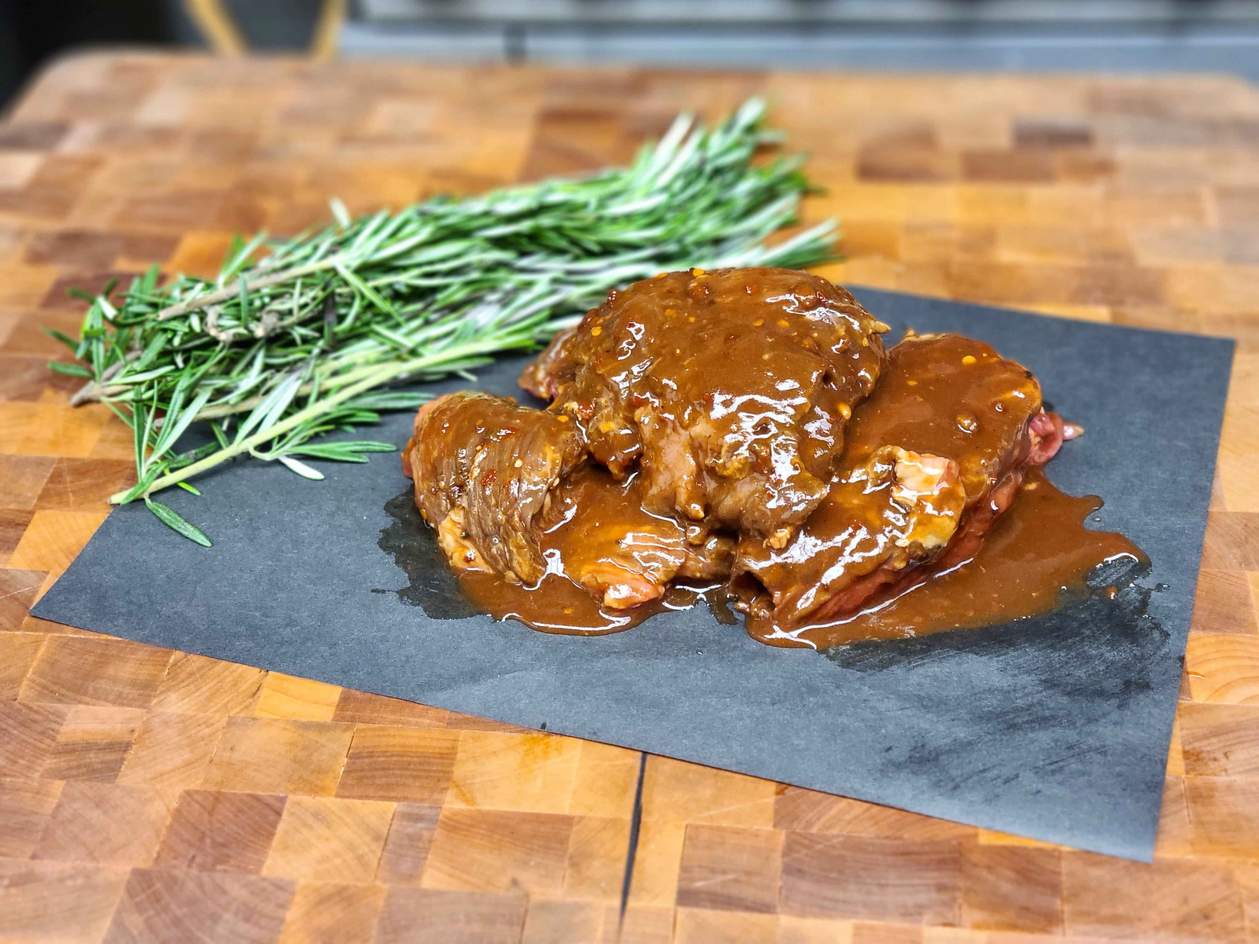 Honey Chipotle Marinated USDA Prime Steak Tips