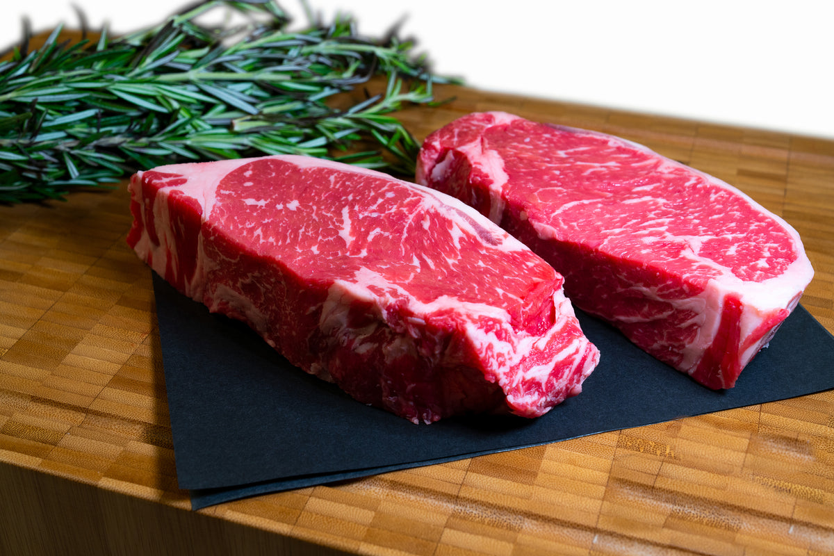 USDA Prime Sirloin Strip Steak – Alpine Butcher