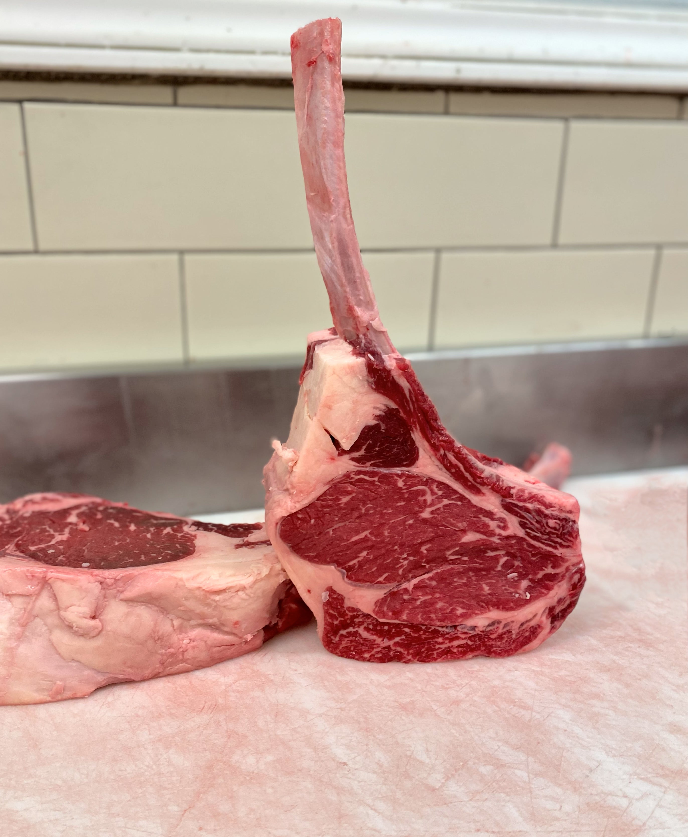 Broken Tomahawk Sale - Long Bone Cowboy Steak - Alpine Butcher