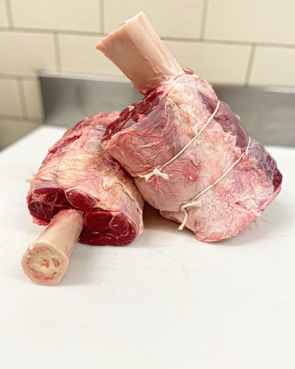 Bone In Beef Shank - Hammer Cut - Alpine Butcher