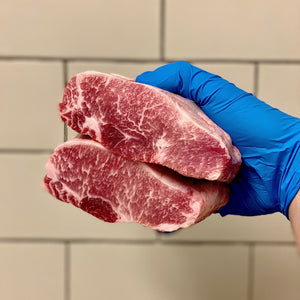 Imported Spanish Iberico Pork loin chop - Alpine Butcher